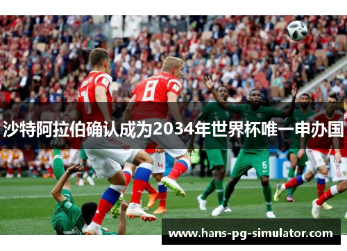沙特阿拉伯确认成为2034年世界杯唯一申办国